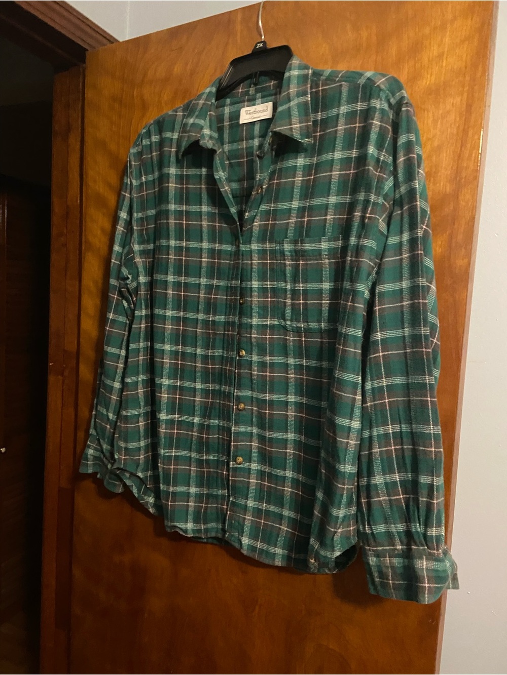 Westbound Green Plaid Button-Down Shirt